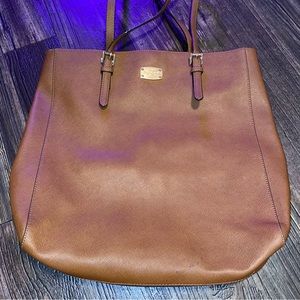 2/$75 Michael Kors Saffiano Camel Tote Laptop Bag